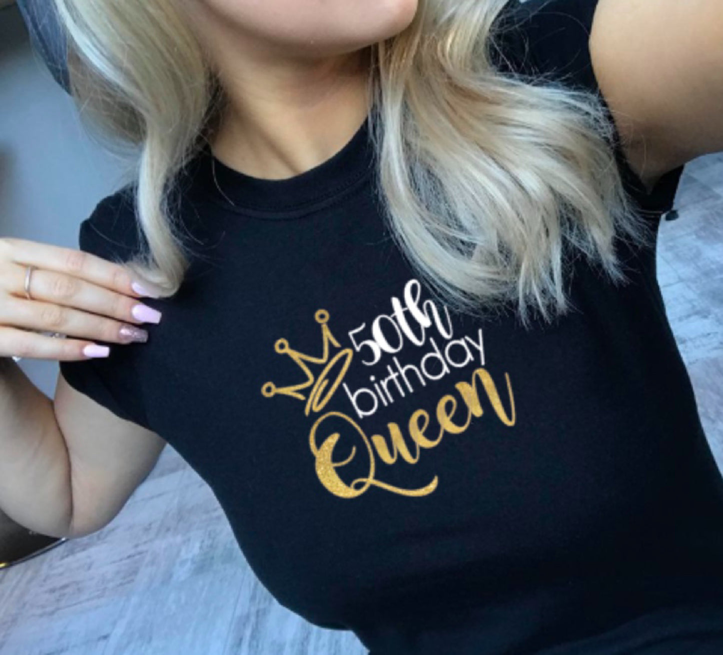 18th 21st 30th 40th 50th Birthday Queen T-shirt