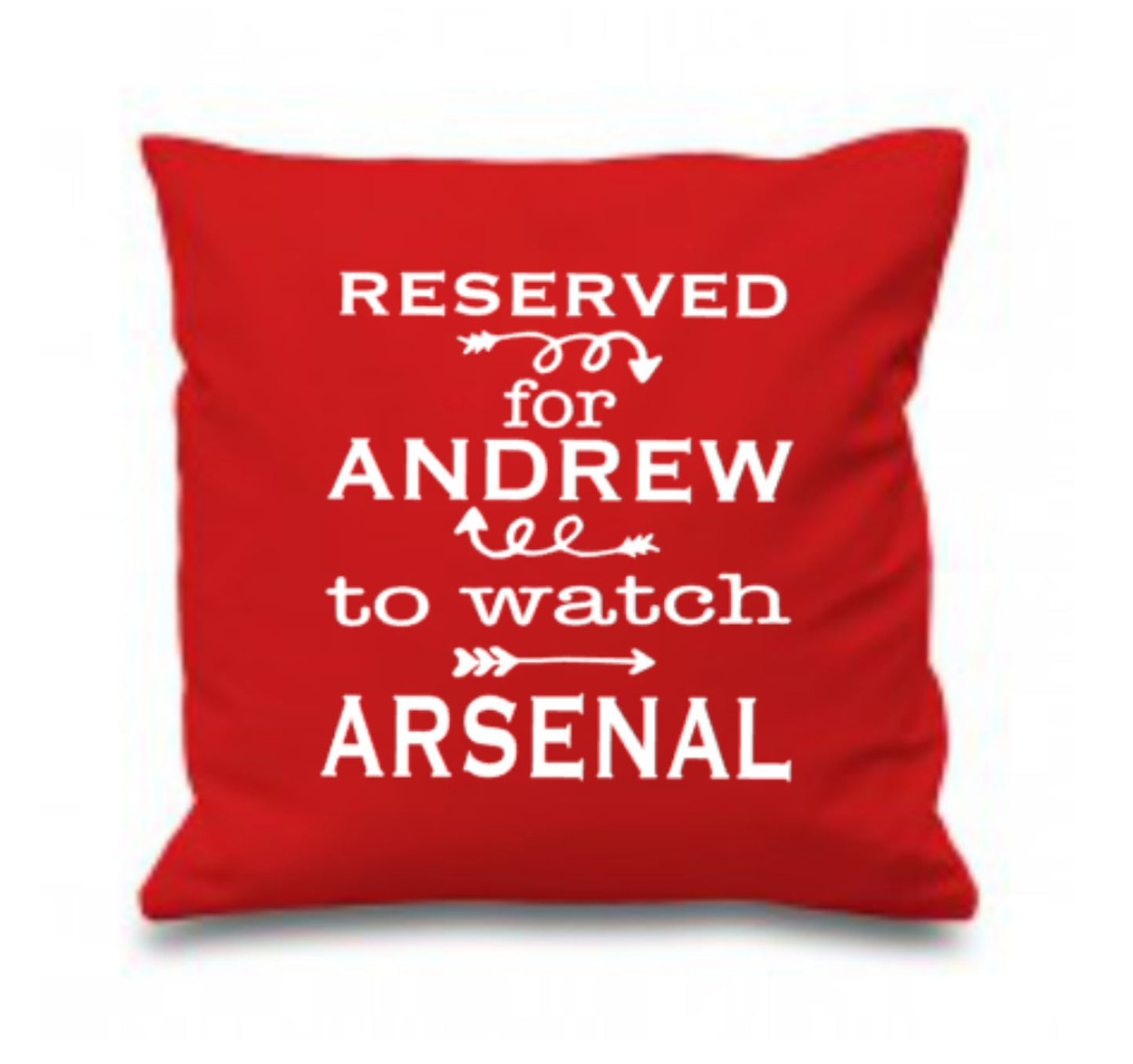 Personalised Football Team Cushion