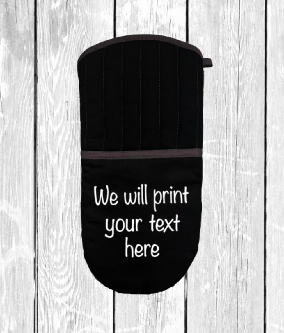 Personalised Oven Mitt