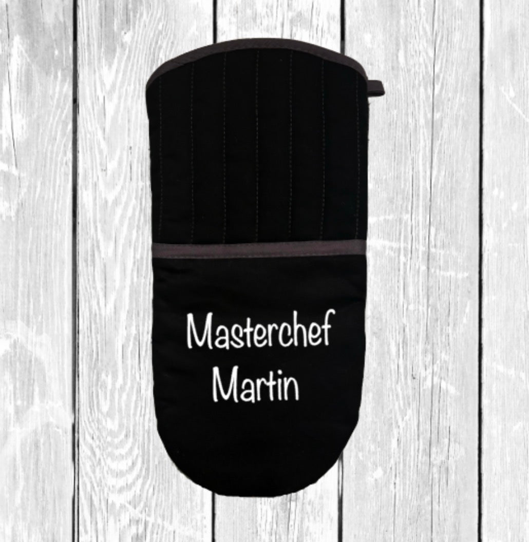 Personalised Oven Mitt