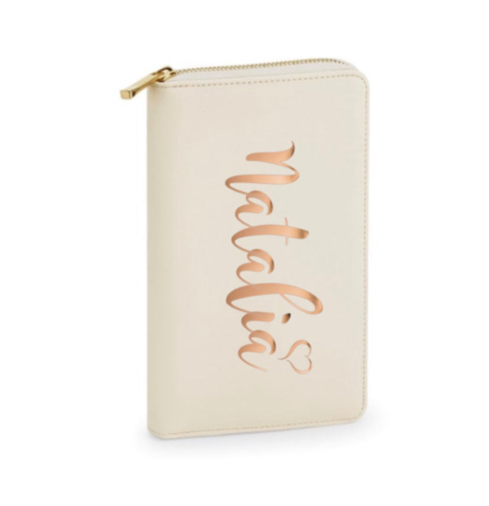 Personalised Jewellery Travel Case