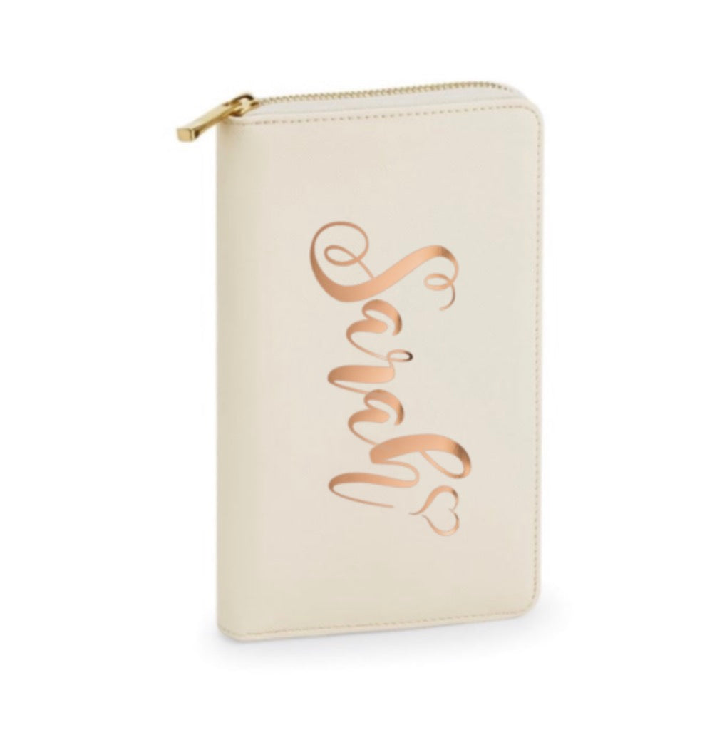 Personalised Jewellery Travel Case