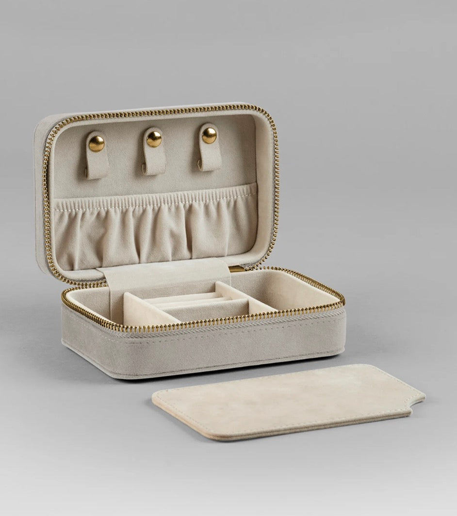 Personalised Velvet Jewellery Box