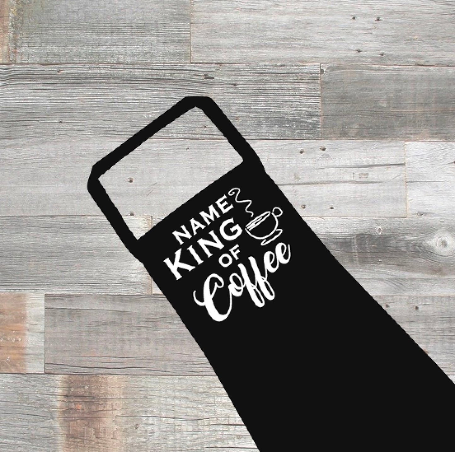 King Of Coffee Personalised Apron
