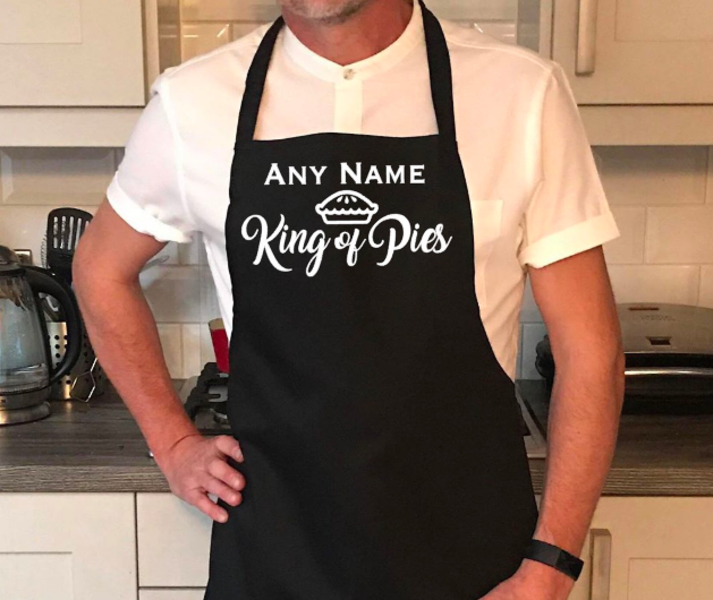 King of pies apron