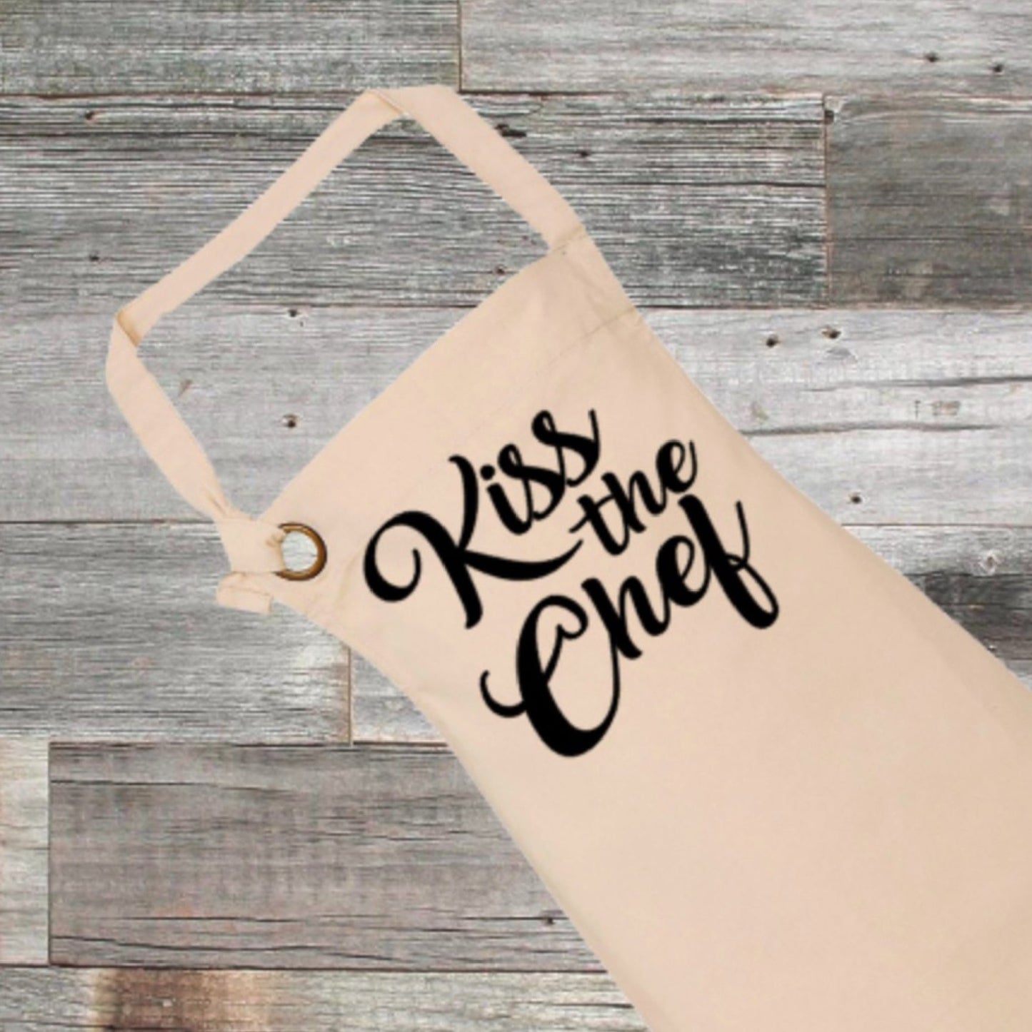 kiss the chef apron