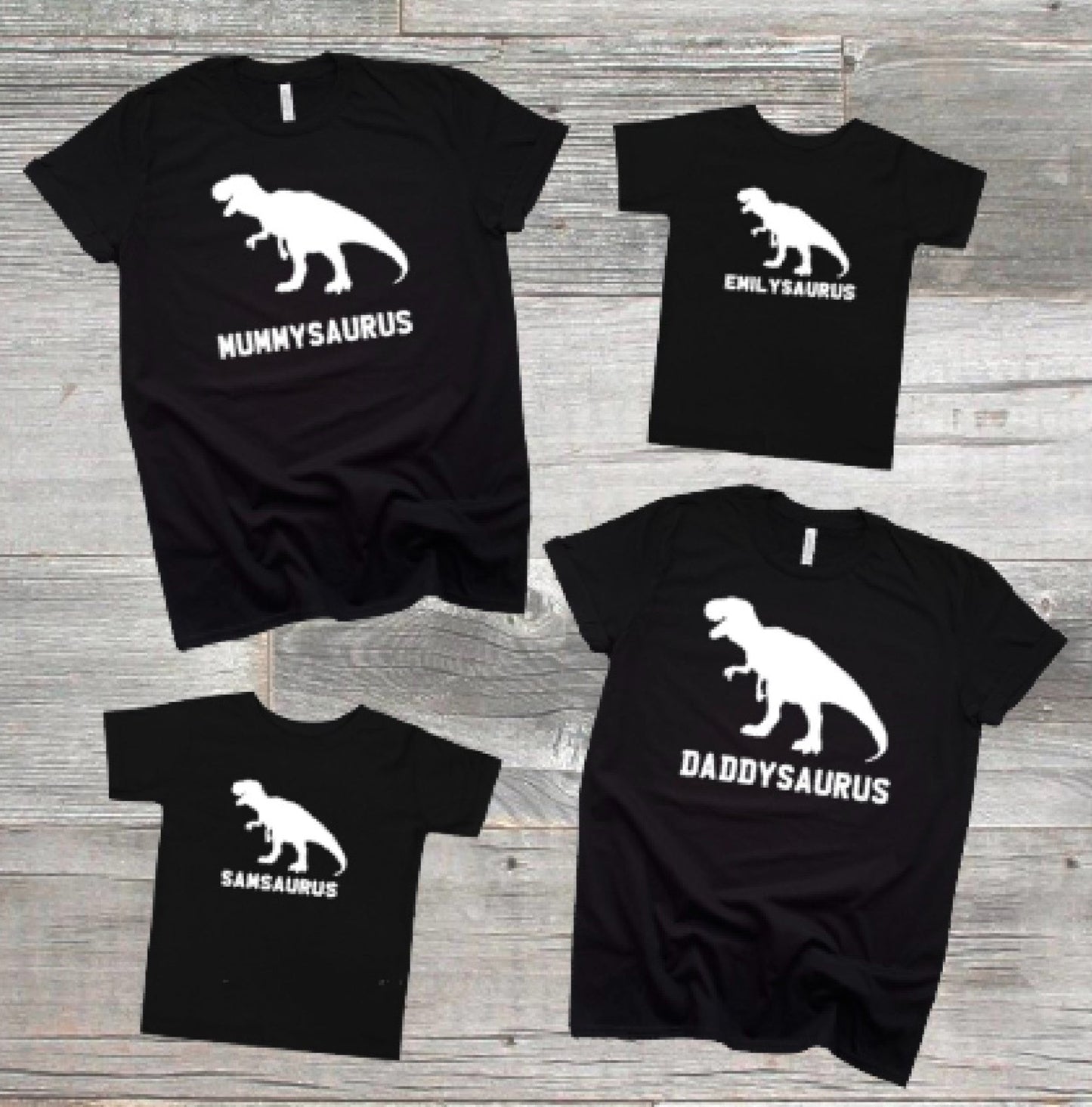 daddysaurus t-shirt, Mummysaurus t-shirt, baysaurus t-shirt