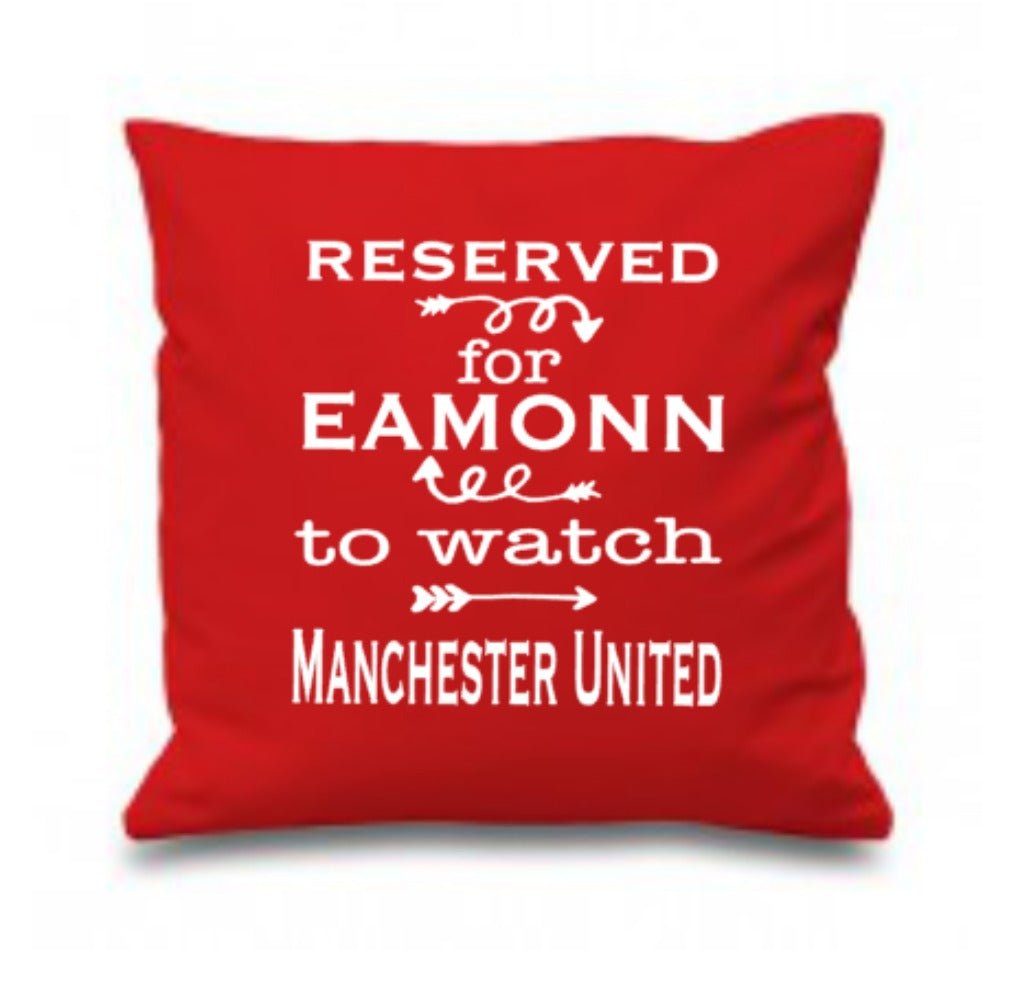 Personalised Football Team Cushion