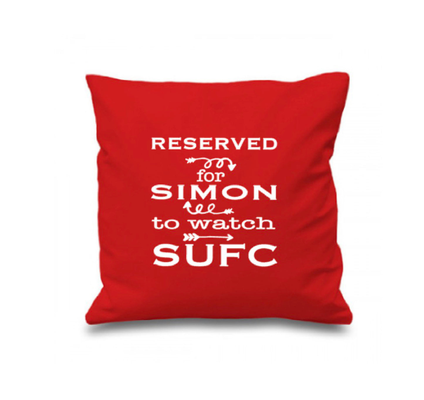 Personalised Football Team Cushion