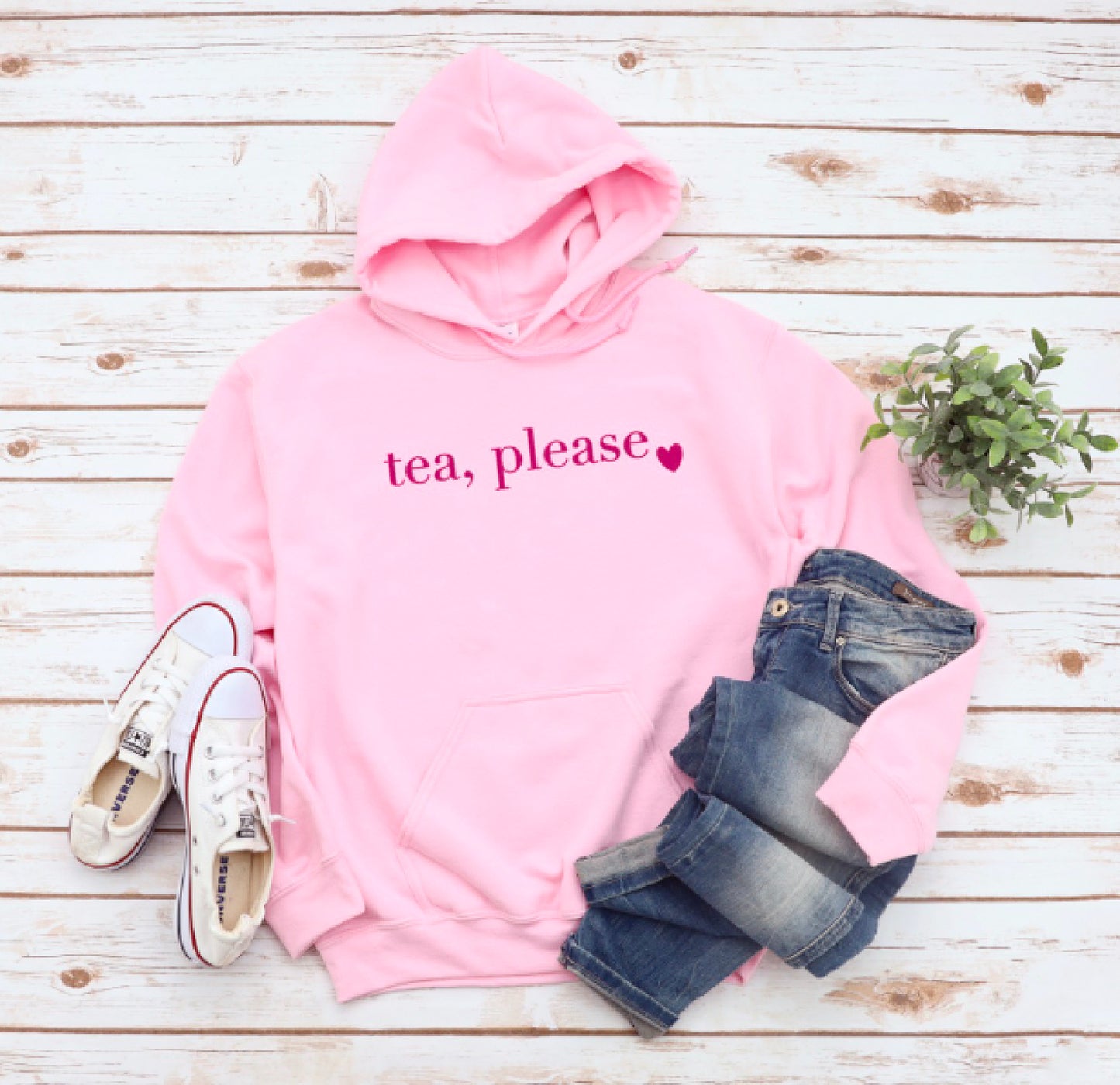 tea please sweatshirt