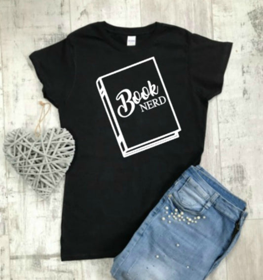 book nerd t-shirt