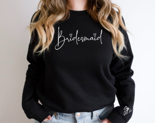 bridesmaid sweatshirt