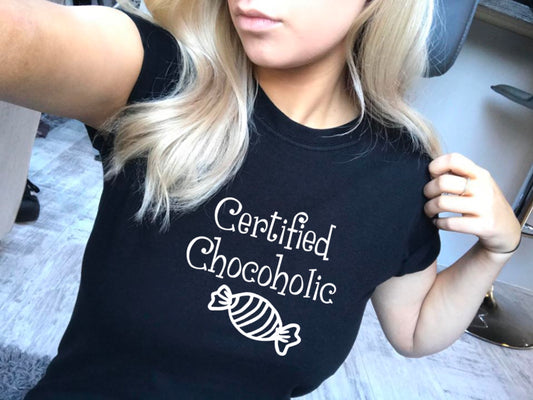 Certified Chocoholic T-shirt