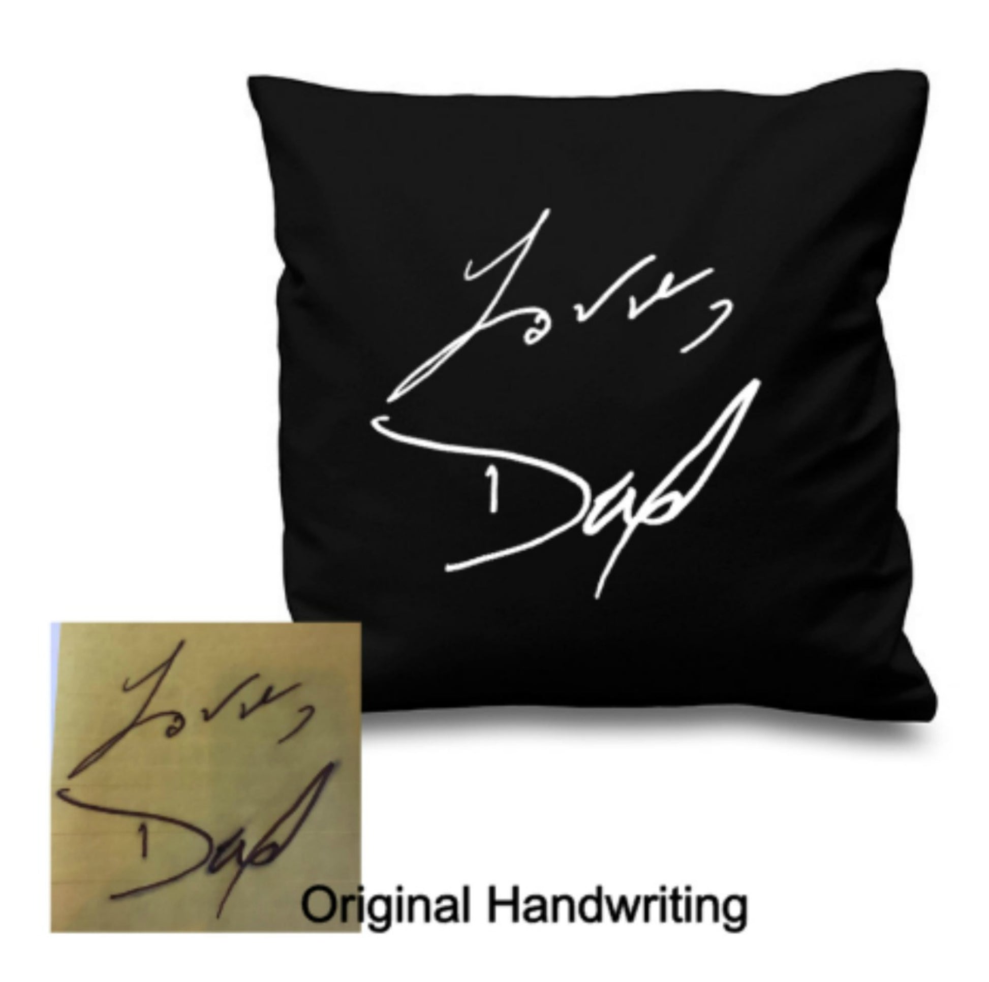 Handwriting cushion