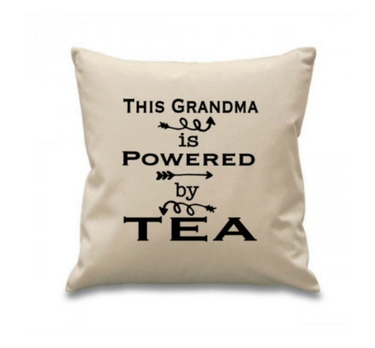 powered by tea cushion