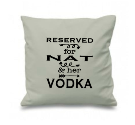 vodka cushion