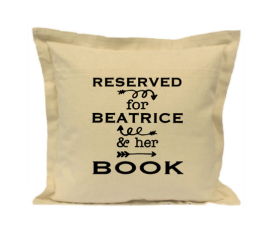 reserved for book cushion