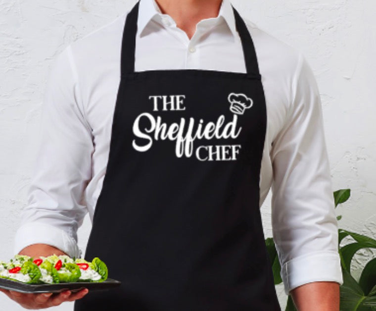 Personalised apron, town city apron