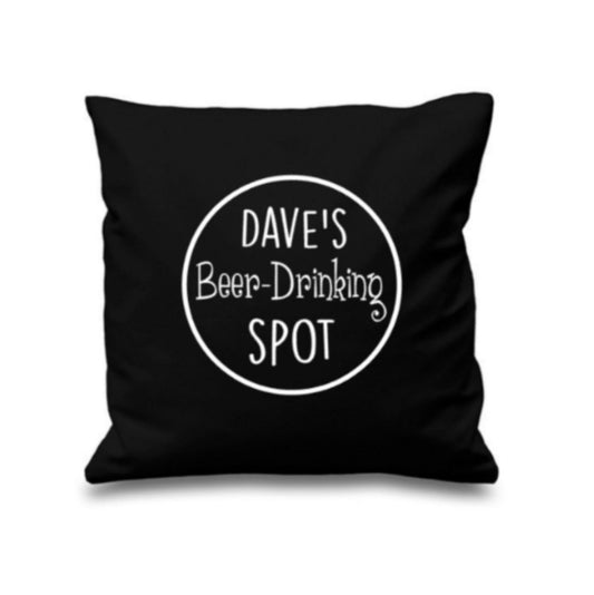 beer drinking cushion