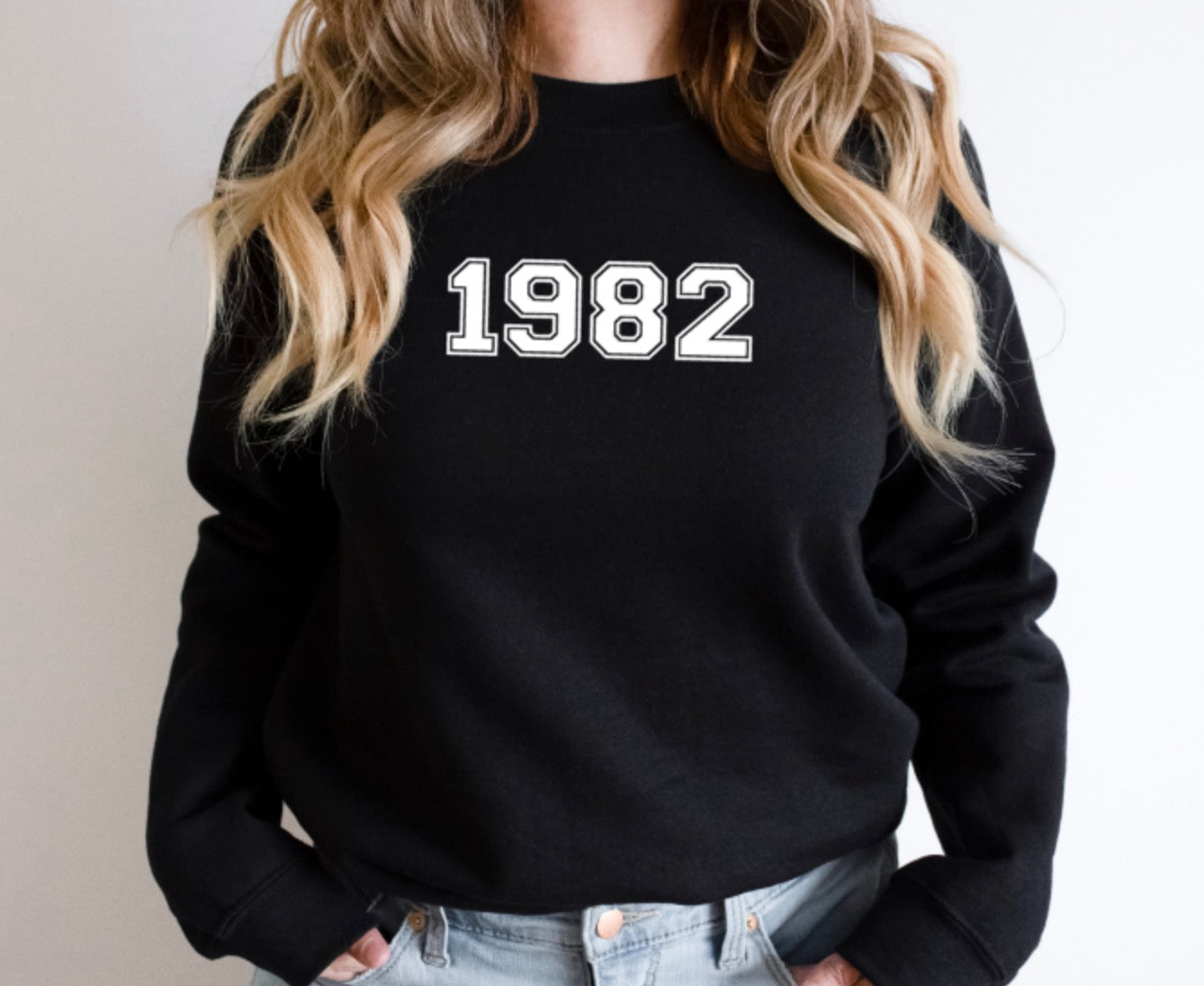 Personalised year sweatshirt