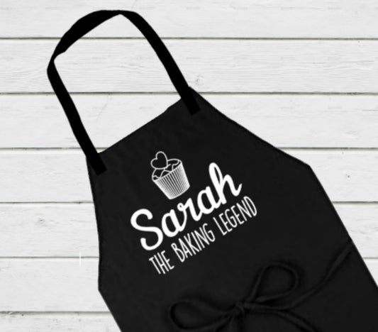 the baking legend apron
