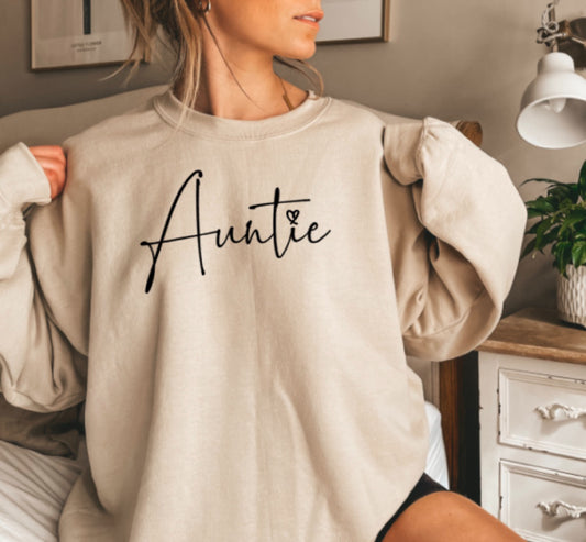 auntie sweatshirt