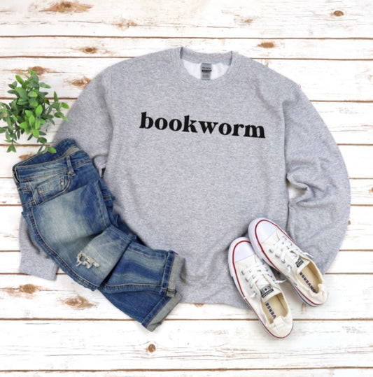 bookworm sweatshirt