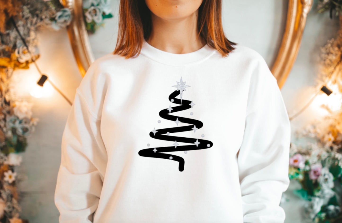 christmas tree sweatshirt