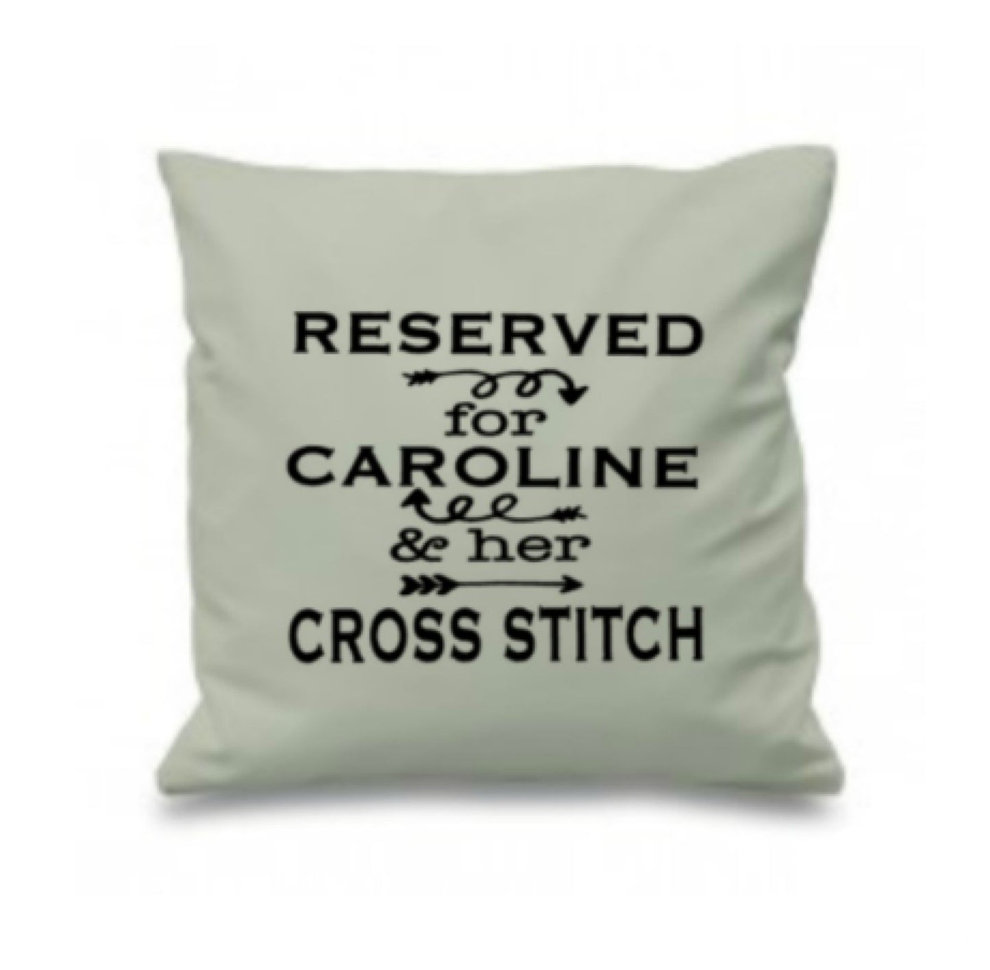 cross stitch cushion