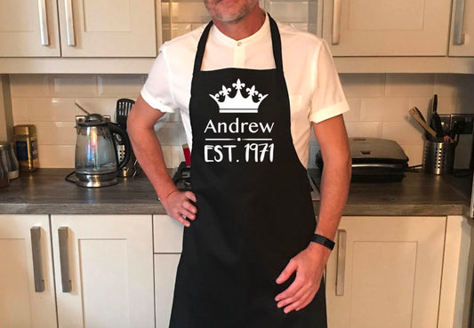 personalised apron