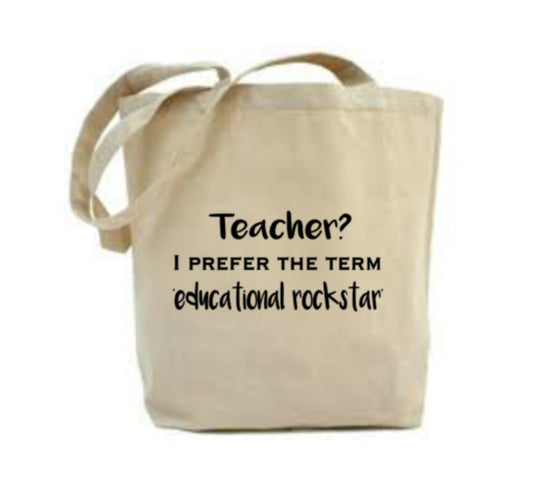 teacher educational rockstar