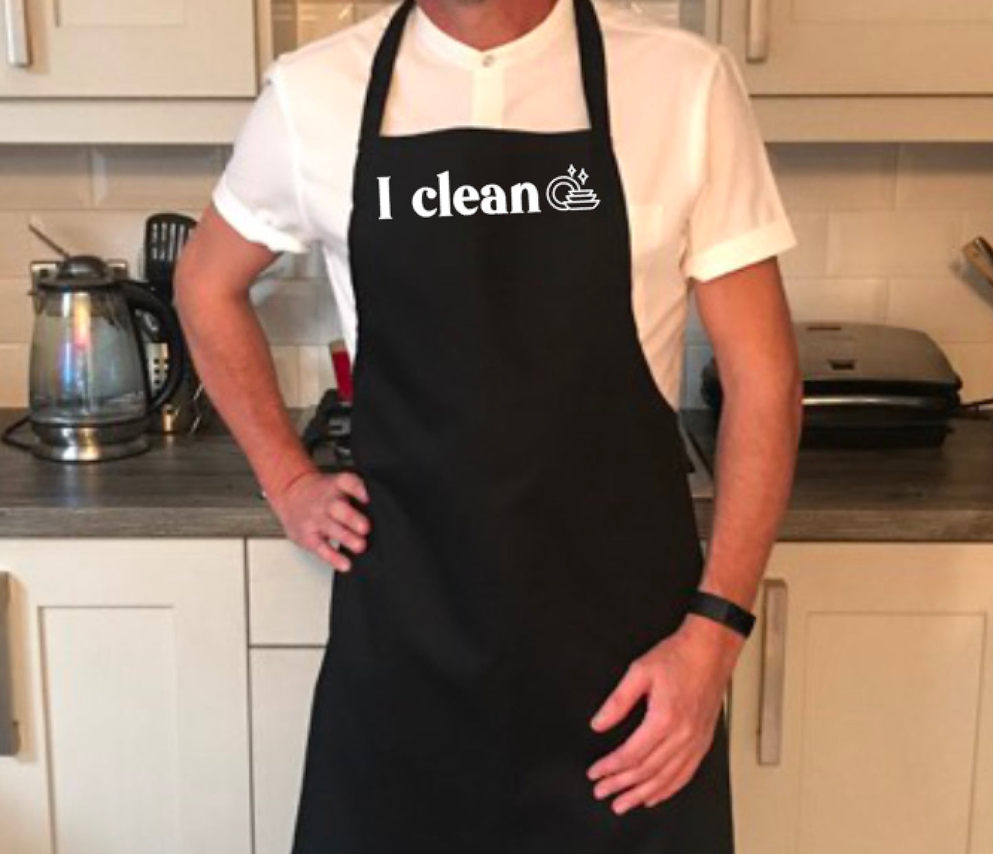 I Cook I Clean Set of 2 Aprons