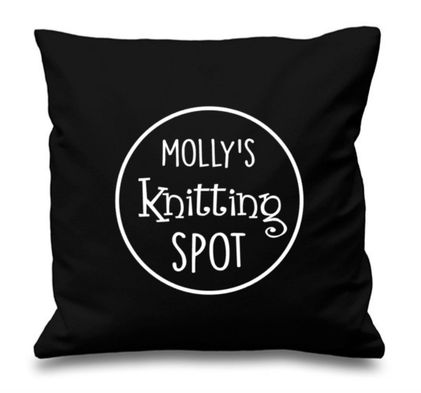 knitting cushion