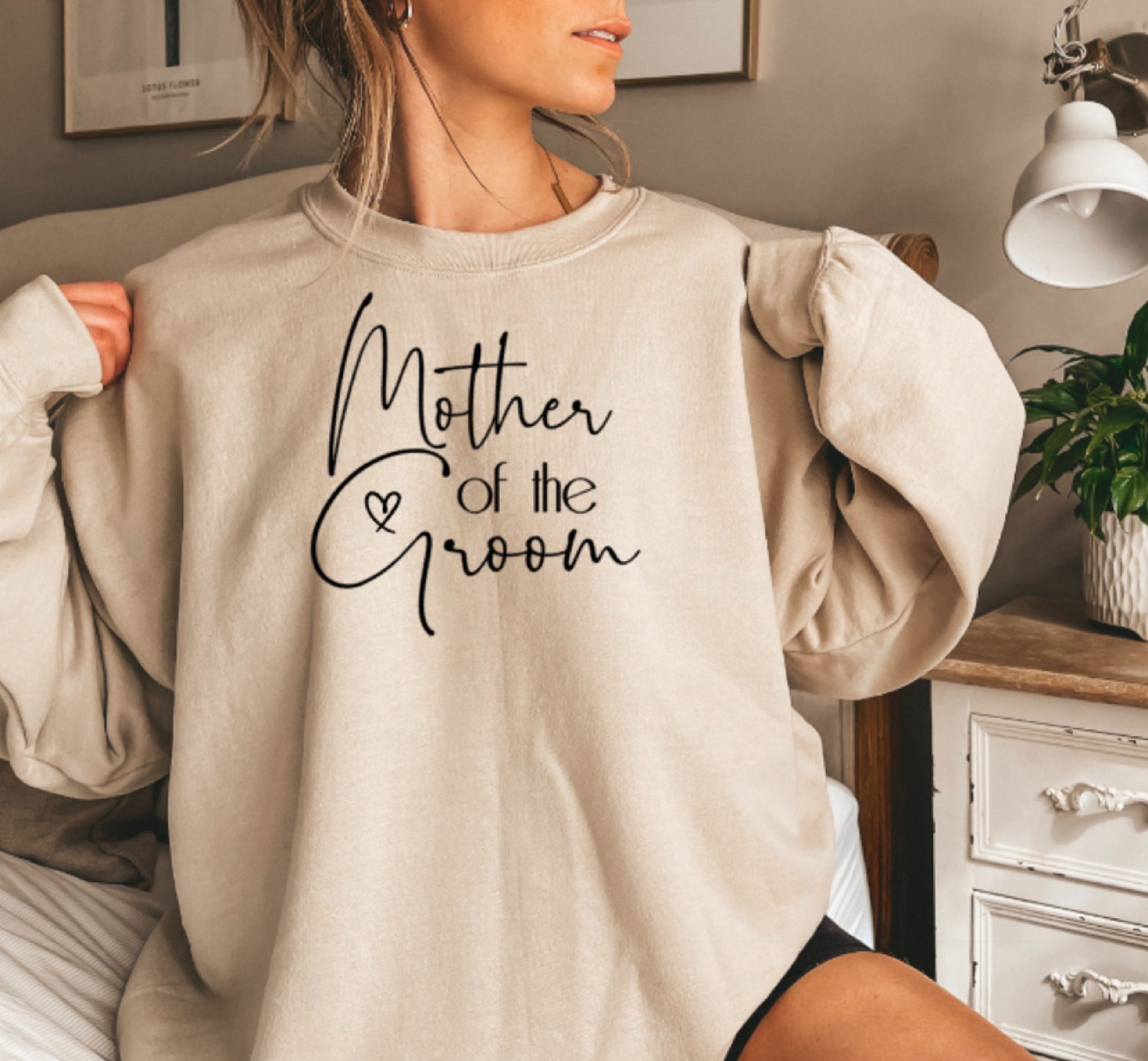 mother of the groom sweatshirt