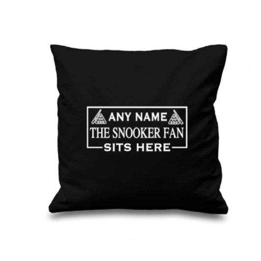 snooker fan cushion